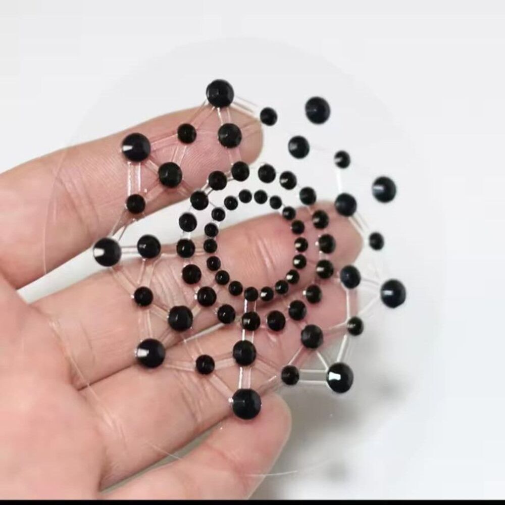 New Without Tags Black Nipple Covers Sticky Festival Burlesque 3in